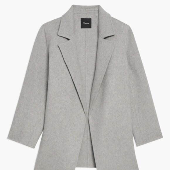 Theory Clairene Double-Face Wool/Cashmere Jacket - Picture 1 of 8
